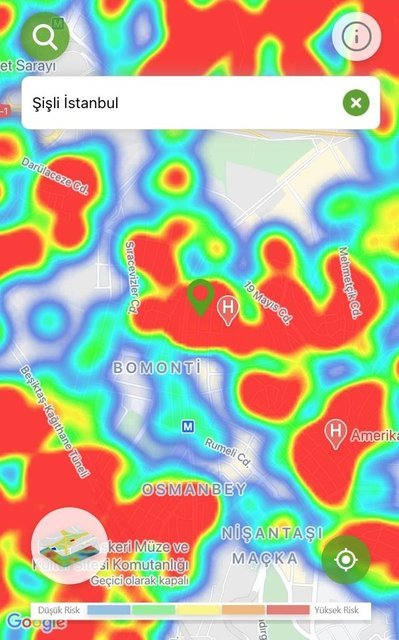 (صور) خريطة الإصابات في اسطنبول بعد الحظر.. الذروة تلاشت! 55