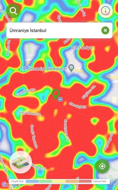 (صور) خريطة الإصابات في اسطنبول بعد الحظر.. الذروة تلاشت! 51