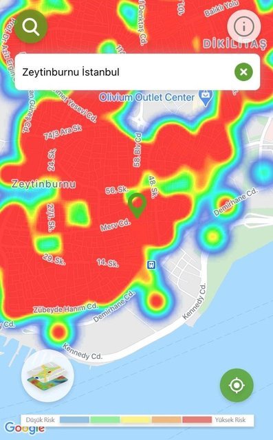 (صور) خريطة الإصابات في اسطنبول بعد الحظر.. الذروة تلاشت! 35