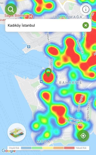 (صور) خريطة الإصابات في اسطنبول بعد الحظر.. الذروة تلاشت! 13