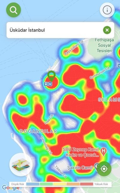 (صور) خريطة الإصابات في اسطنبول بعد الحظر.. الذروة تلاشت! 45