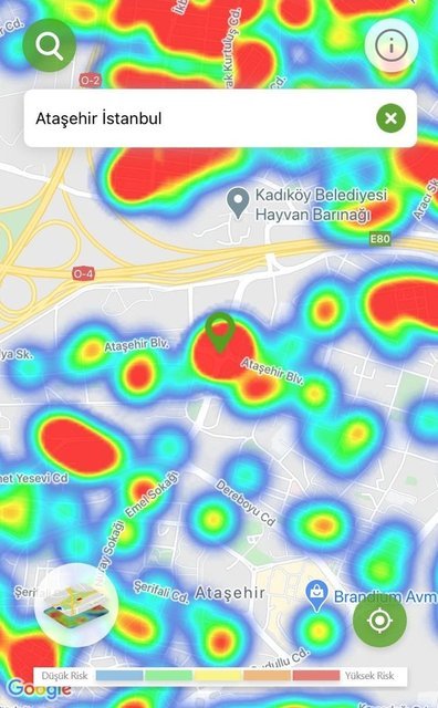 (صور) خريطة الإصابات في اسطنبول بعد الحظر.. الذروة تلاشت! 37
