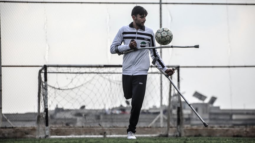 شاب سوري يتحدى الإعاقة ويسلك طريق الاحتراف (قصة إنسانية) 33