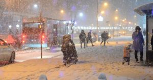 تحذير من تساقط الثلوج في هذه الولايات التركية