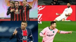 جدول مواعيد أبرز مباريات الليلة في الدوريات الخمسة الكبرى