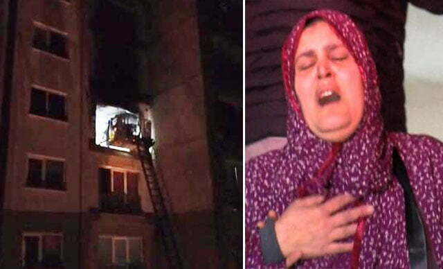 جانب من أضرار وإصابات انفجار شقة في اسطنبول