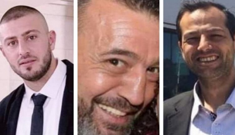 القتلى هم عدنان وليد الرجبي وكل من الشقيقين هيثم وعصام موسى الرجبي