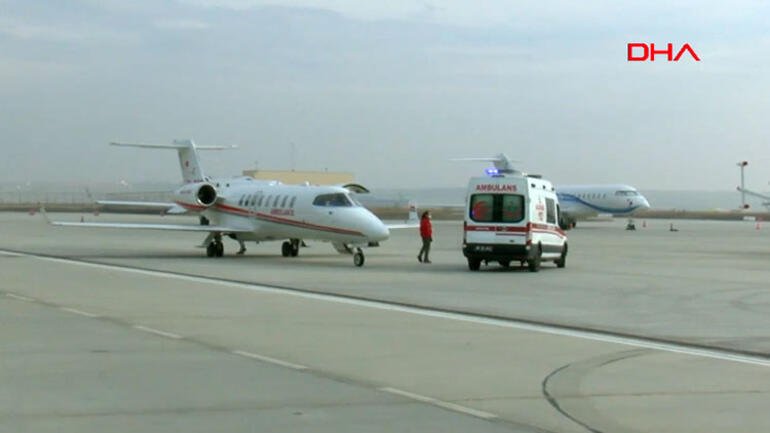 (صور) تركيا ترسل طائرة طبية لنقل عالم تركي من الولايات المتحدة 2