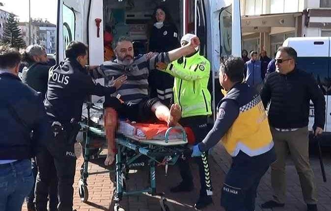 قاتل والده في أنطاليا أثناء نقله للعلاج