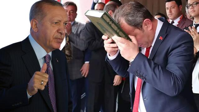 رئيس بلدية بولو عضو حزب الشعب الجمهوري تانجو أوزجان يزعم رفض الرئيس أردوغان الرد على طلب لقائه 57 مرة