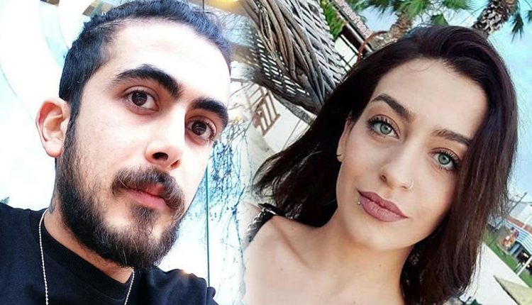 القاتل الإيراني شايان خيريان (]سار) والضحية التركية ألينا يورت كولسي