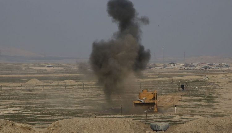 اختبارات كاسحة الألغام التركية