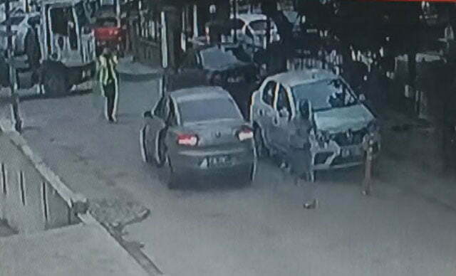 جانب من فيديو للحظة إحباط الشرطة سرقة سيارات في إسنيورت