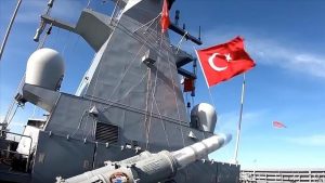 القوات البحرية التركية تختبر بنجاح أول صاروخ مضاد للسفن من صنع محلي