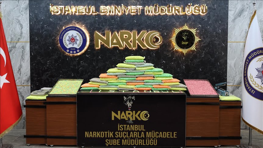 ضبط نحو نصف مليون حبة إكستاسي في اسطنبول