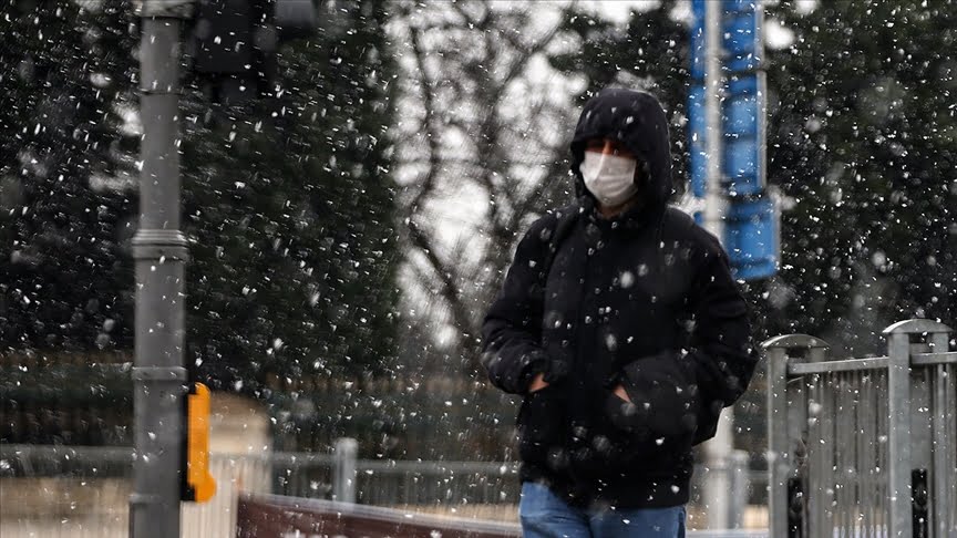 ثلوج في منطقة مرمرة