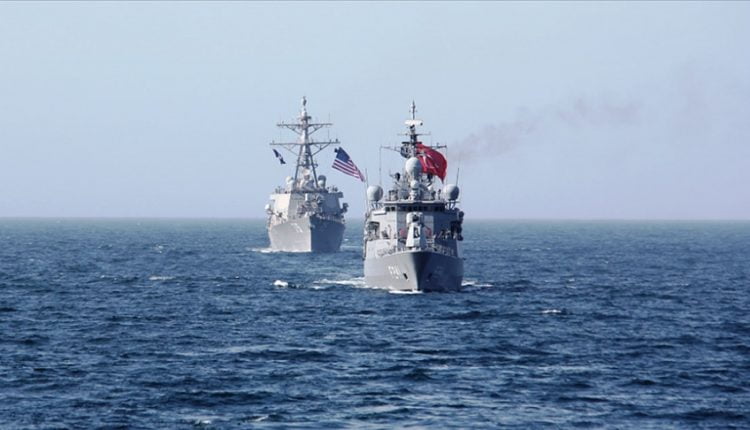 تدريب مشترك للبحرية التركية والأمريكية في البحر الأسود