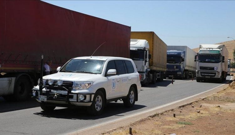 دخول شاحنات المساعدات إلى شمال غربي سوريا