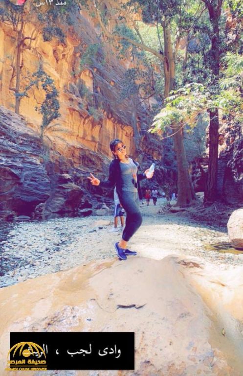 شاهد: لحظة صعود الإعلامية “لورين عيسى” منطقة جبلية وعرة في جازان 5