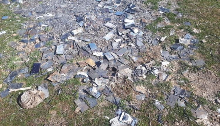 العثور على ألف هاتف محترق وسط تركيا
