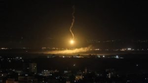 التصدي لهجمات صاروخية إسرائيلية على دمشق