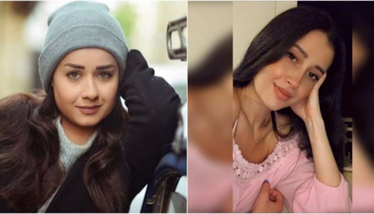 الممثلة السورية الشابة روعة السعدي