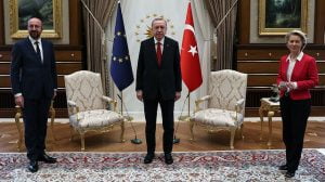 الرئيس أردوغان يناقش مع مسؤولي الاتحاد الأوروبي القضايا ذات الاهتمام المشترك