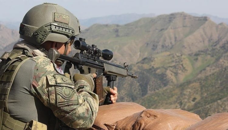 تحييد ثلاثة إرهابيين بمنطقة نبع السلام شمالي سوريا