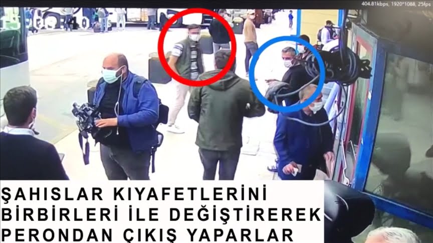 لقطات جديدة تظهر المتورطين في محاولة تفجير محطة حافلات بإسطنبول