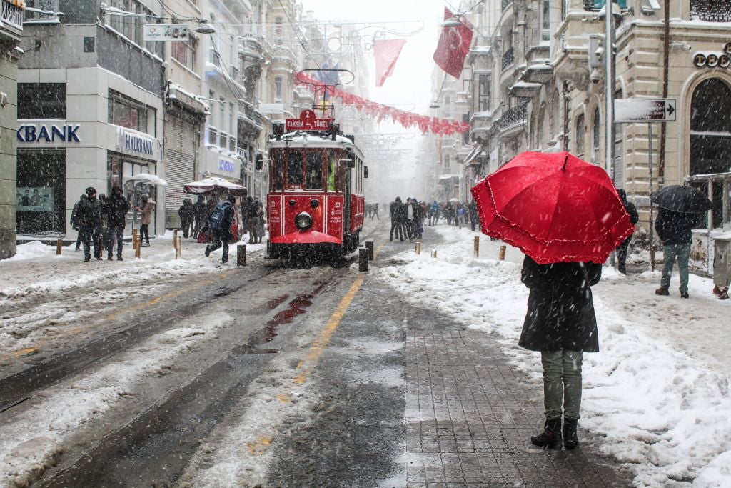 درجة الحرارة في اسطنبول