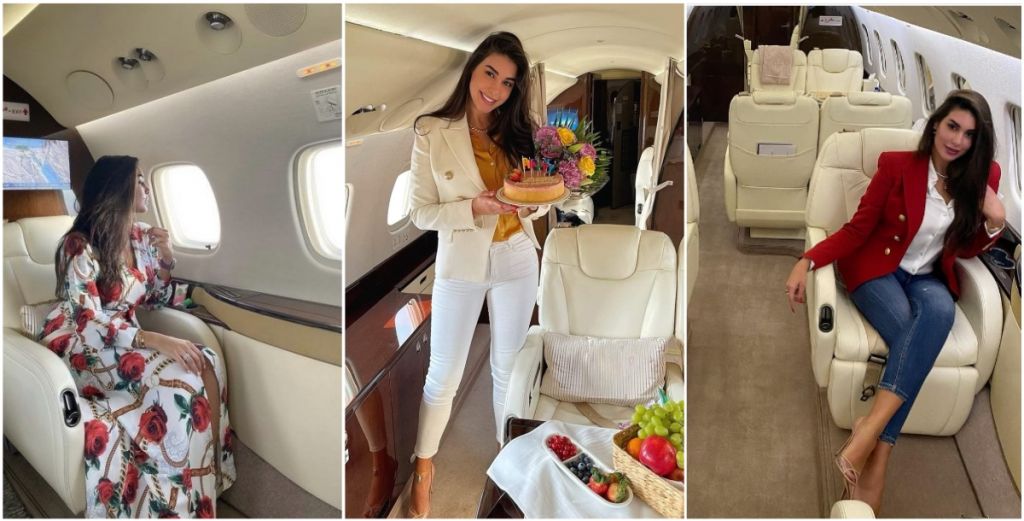 ياسمين صبري تظهر مجددًا بطائرتها الخاصة.. وداليا مصطفى تعلق 51