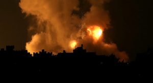 قصف إسرائيلي غير مسبوق على غزة