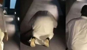 كويتي يسجد لله شكرا لدخوله قاعة السينما بعد انقطاع أكثر من عام “فيديو”