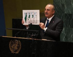 وزير الخارجية التركي للأمم المتحدة: إسرائيل وحدها المسؤولة عن العنف في فلسطين