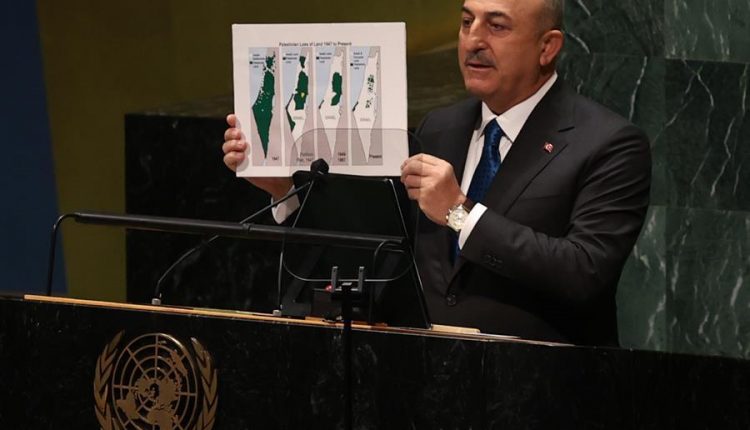 وزير الخارجية التركي للأمم المتحدة: إسرائيل وحدها المسؤولة عن العنف في فلسطين