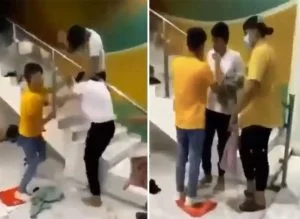 هاشتاق “ثلاث أشخاص يضربون واحد” يتصدر تويتر في السعودية “فيديو”