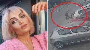 تركي يعتدي على زوجته وسط الطريق في كوجالي