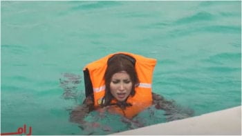 نسرين طافش تعلق بعد انهيارها في "رامز عقله طار".. وتحظى بتعاطف واسع 5