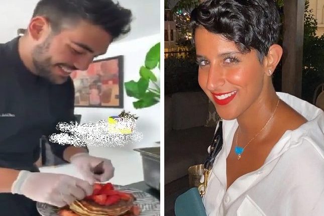 نورة العميري تغازل شيف