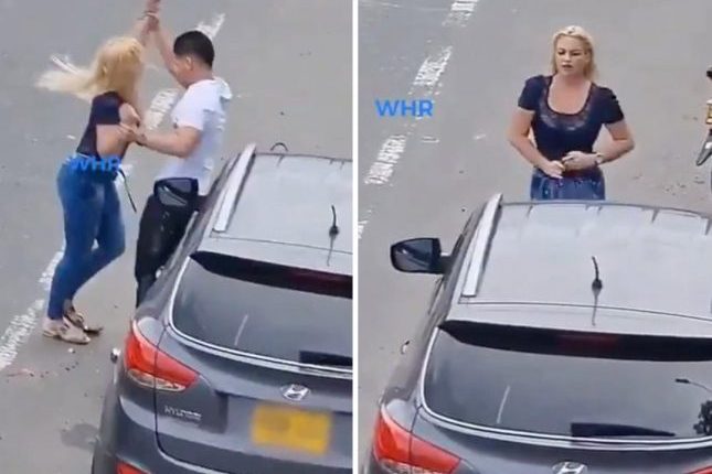 سيدة تضبط زوجها يخونها