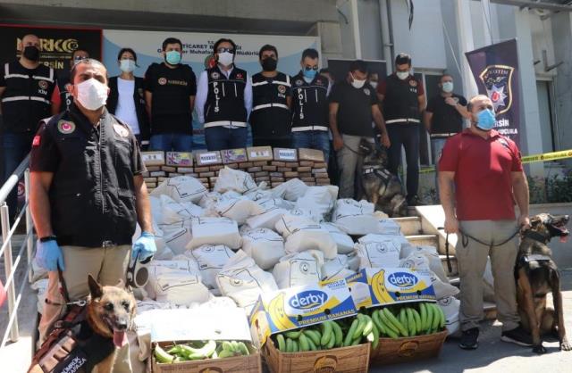 تركيا .. ضبط طن من الكوكايين في مرسين 13