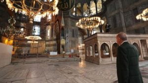 جامع آيا صوفيا يستقبل أكثر من 6 ملايين سائح بعد عامين من إعادة افتتاحه