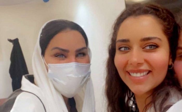 بلقيس تلتقي بالفنانة أحلام