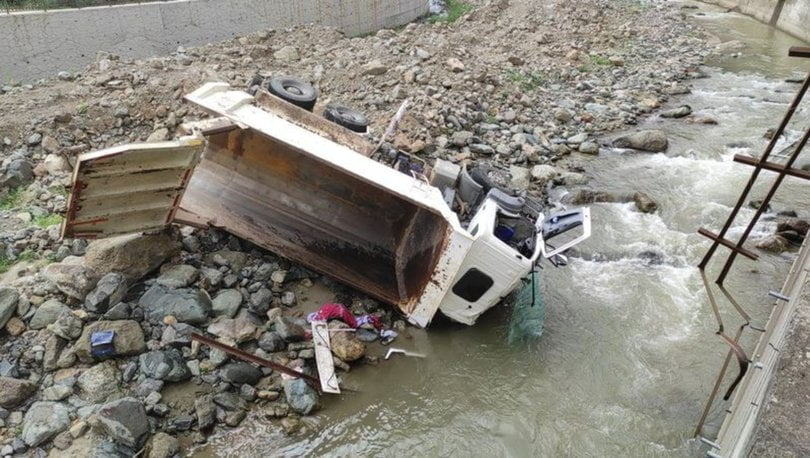 حادث انزلاق مروع في طرابزون  1