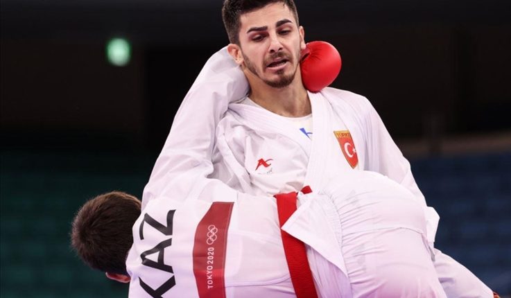 التركي شامدان يضمن ميدالية أولمبية بالكاراتيه