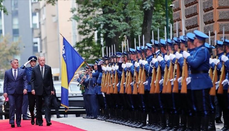 استقبال الرئيس أردوغان في سراييفو