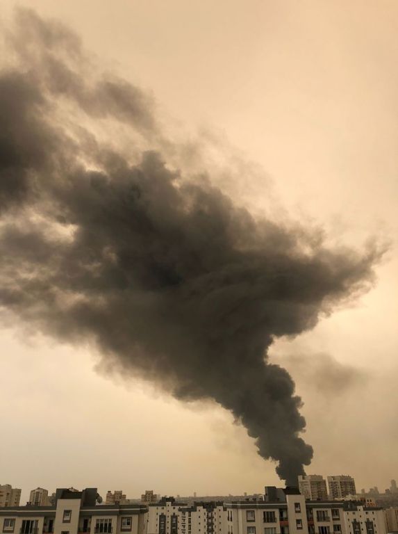 حريق كارثي في مستودع لوجستي بإسنيورت 7