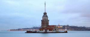 الثقافة والسياحة التركية تبدأ ترميم برج الفتاة في إسطنبول