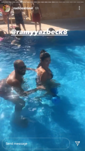 نادين الراسي تخطف أنظار المتابعين بإطلالتها بالمايوه الأسود 4 نادين الراسي تخطف أنظار المتابعين بإطلالتها بالمايوه الأسود 3