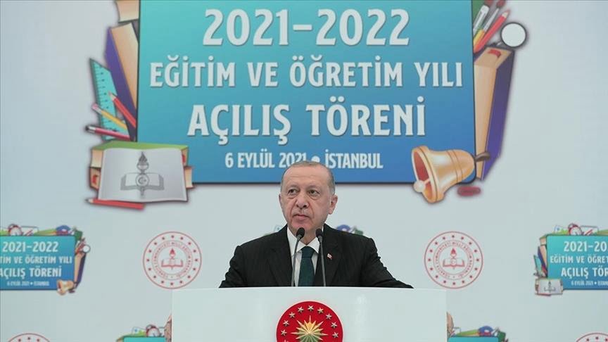 أردوغان يهنئ الطلبة والمعلمين ببدء العام الدراسي